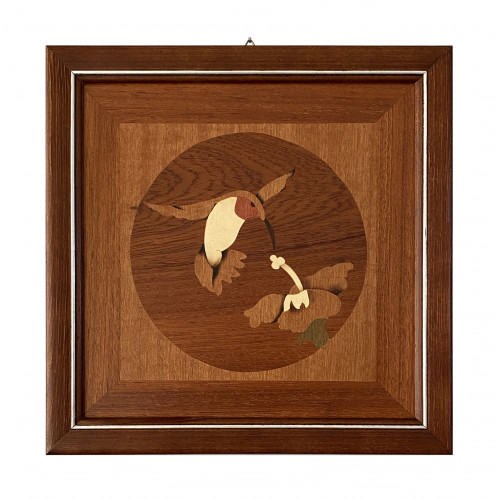 Marquetry Arı Kuşu Pano